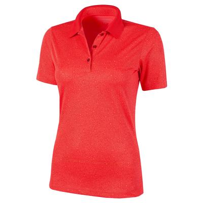 Galvin Green Madelene Ventil8 Ladies Golf Polo Shirt - Red