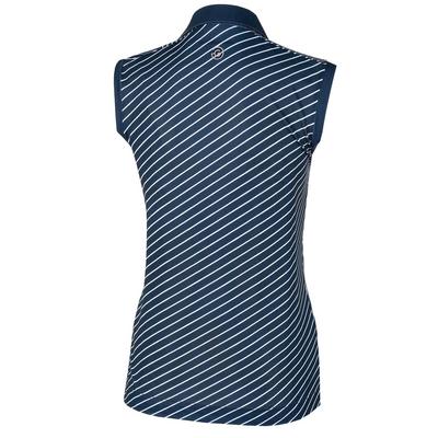 Galvin Green Mira Ventil8 Ladies Golf Polo Shirt - Navy - thumbnail image 2