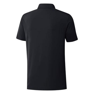 adidas Ultimate 365 Solid Golf Polo Shirt - Black - thumbnail image 2
