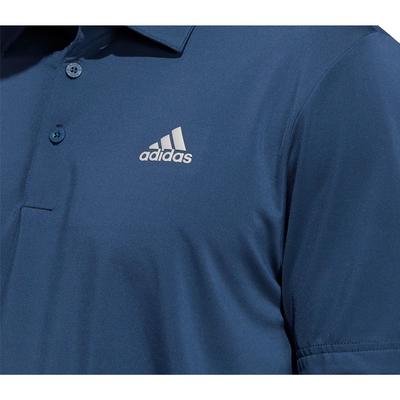 adidas Ultimate 365 Solid Golf Polo Shirt 2023 - Crew Navy - thumbnail image 2