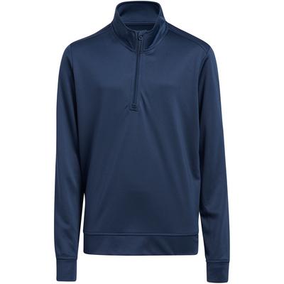 adidas Boys Quarter Zip Solid Golf Jacket