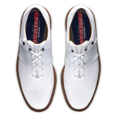 FootJoy Premiere Series Packard Golf Shoes - White - thumbnail image 2