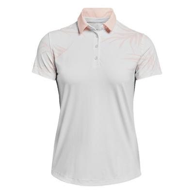 Under Armour Womens Iso-Chill Short Sleeve Golf Polo - White