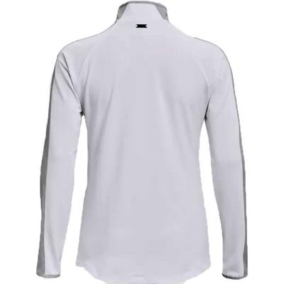 Under Armour Womens Storm Midlayer Zip Golf Top - White - thumbnail image 2