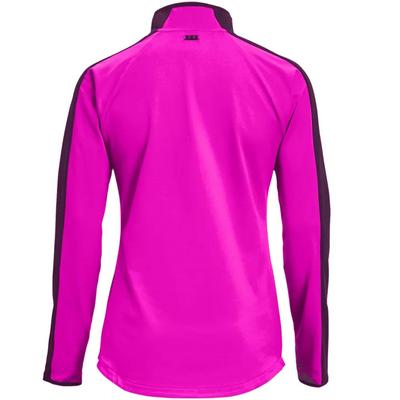 Under Armour Womens Storm Midlayer Zip Golf Top - Pink - thumbnail image 2