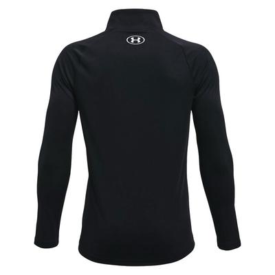 Under Armour Boys Tech 2.0 1/2 Zip Golf Top - Black - thumbnail image 2