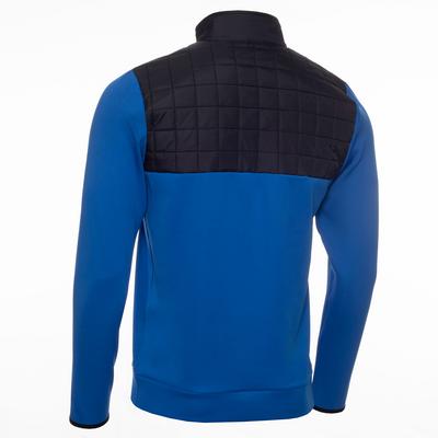Calvin Klein Vardon Hybrid Half Zip Golf Sweater - Blue - thumbnail image 2