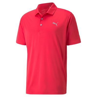 Puma Rotation Golf Polo Shirt - Teaberry