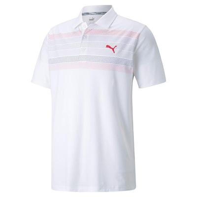 Puma Cloudspun Roadmap Golf Polo Shirt - White