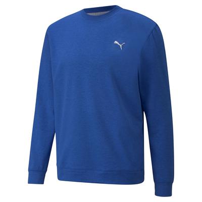 Puma Cloudspun Crew Neck Golf Sweater - Blue