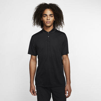 Nike Dri-Fit Victory Solid Golf Polo Shirt - Black