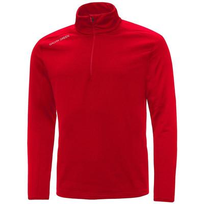 Galvin Green Drake Insula Half Zip Golf Pullover - Red