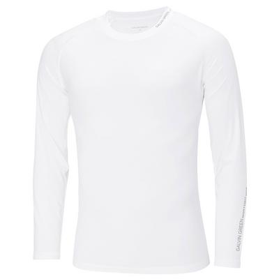 Galvin Green Elmo Crew Neck Thermal Golf Base Layer - White