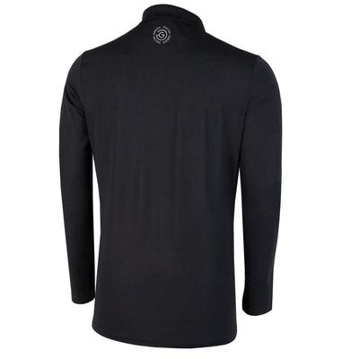 Galvin Green Marwin Long Sleeve Golf Polo Shirt - Black - thumbnail image 2