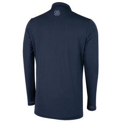 Galvin Green Marwin Long Sleeve Golf Polo Shirt - Navy - thumbnail image 2