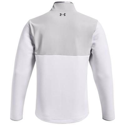 Under Armour Storm Daytona Half Zip Golf Top - White