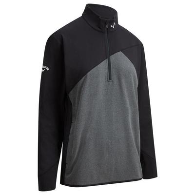 Callaway Aquapel Quarter Zip Golf Pullover - Black