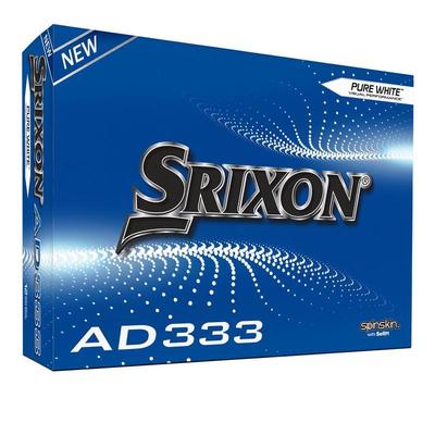 Srixon 10th Generation AD333 Golf Balls - White