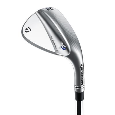 TaylorMade Milled Grind 3 Golf Wedges - Chrome - thumbnail image 1