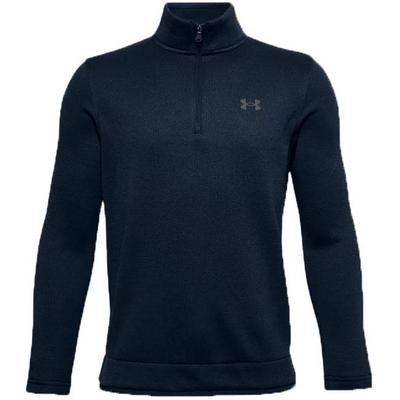 Under Armour Boys Sweaterfleece 1/2 Zip Golf Top - Navy