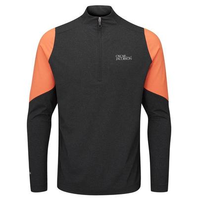 Oscar Jacobson Lodstock Tour Golf Sweater - Black 