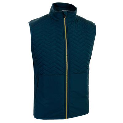ProQuip Gust Quilted Therma Golf Gilet - Blue