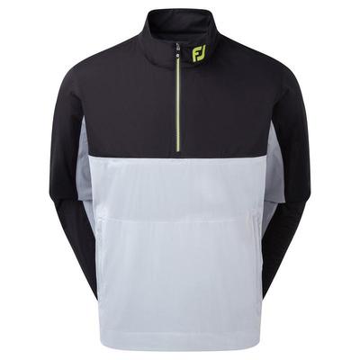 FootJoy HydroKnit 1/2 Zip Waterproof Golf Jacket - Black