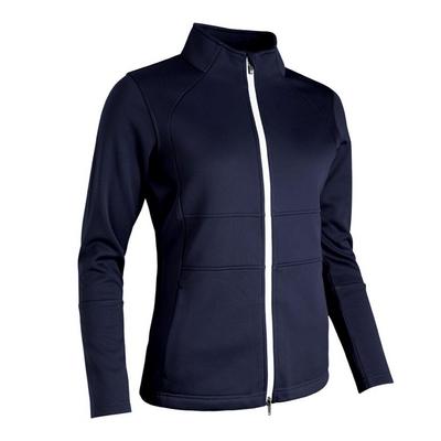 Sunderland Ladies Nira Fleece Full Zip Golf Jacket - Navy