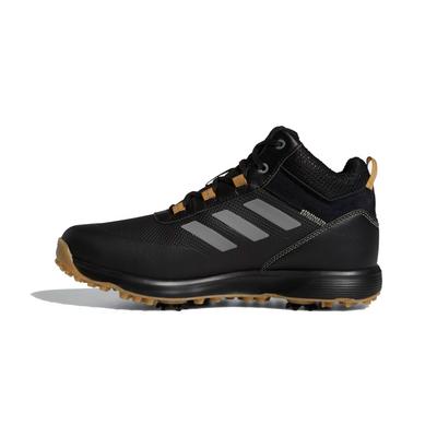 adidas S2G Mid Cut Golf Boots - Black/Grey - thumbnail image 6