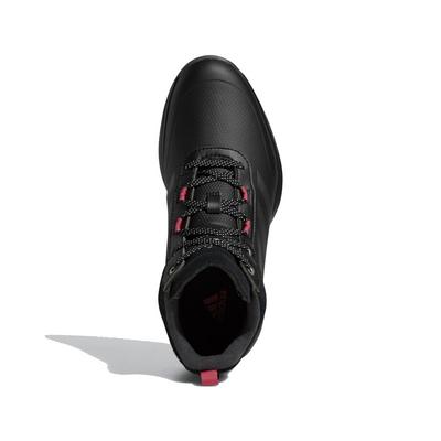 adidas Ladies S2G Mid Cut Golf Boots - Black/Grey/Pink - thumbnail image 2
