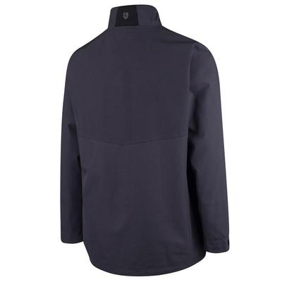 Island Green Waterproof Stretch Golf Jacket - Charcoal/Black - thumbnail image 2