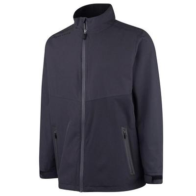 Island Green Waterproof Stretch Golf Jacket - Charcoal/Black - thumbnail image 1