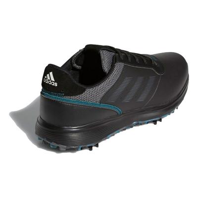 adidas S2G Spiked Golf Shoes - Black - thumbnail image 5