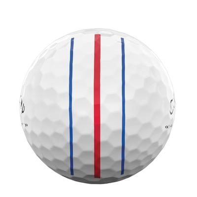 Callaway Chrome Soft X LS Triple Track Golf Balls - White - thumbnail image 4