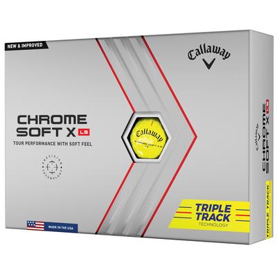 Callaway Chrome Soft X LS Triple Track Golf Balls 