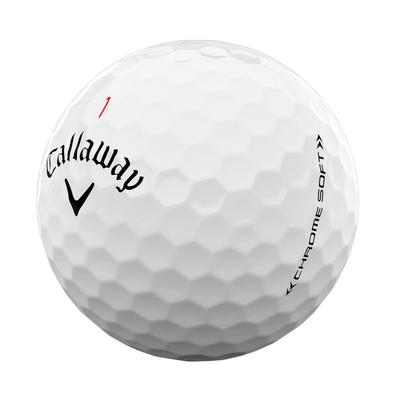 Callaway Chrome Soft Golf Balls - White