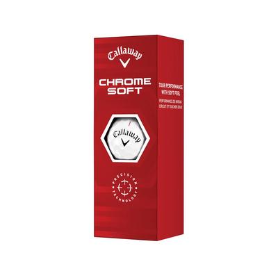 Callaway Chrome Soft Golf Balls - White