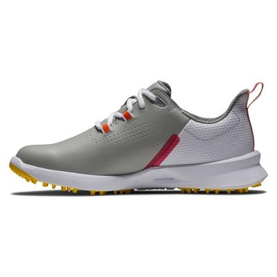 FootJoy Fuel Women's Golf Shoe - Grey/Yellow/Pink - thumbnail image 3