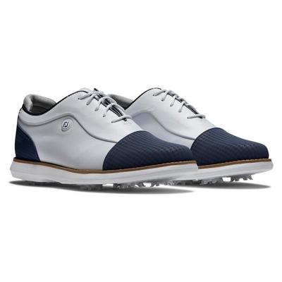 FootJoy Traditions Women's Golf Shoe - White/Navy