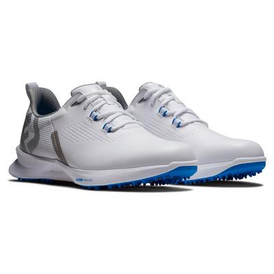FootJoy Fuel Golf Shoe - White/White/Orange - thumbnail image 3