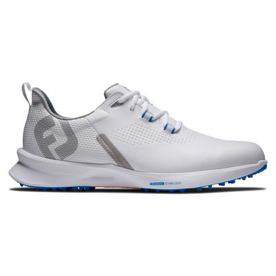 FootJoy Fuel Golf Shoe - White/White/Orange - thumbnail image 1