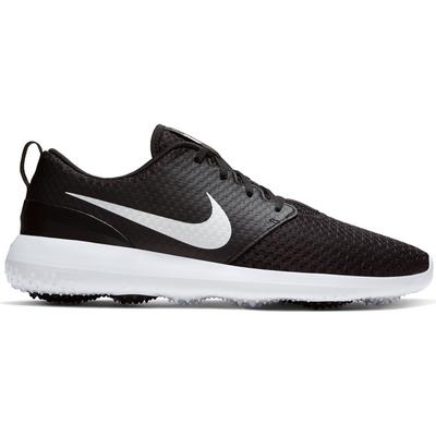 Nike Roshe G Golf Shoes - Black/Metallic White - thumbnail image 1