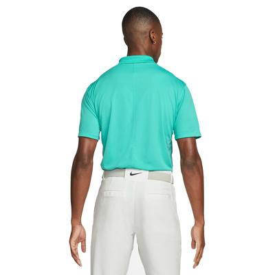 Nike Dri-Fit Victory CB Golf Polo Shirt - Teal/White