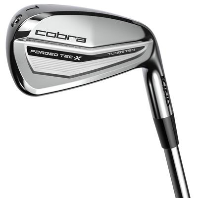 Cobra King Forged Tec X Golf Irons - Steel - thumbnail image 1