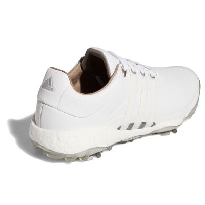 adidas TOUR360 22 Golf Shoe - White/White/Grey/Silver - thumbnail image 3