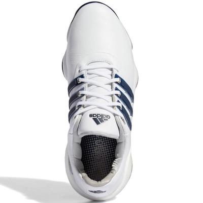 adidas TOUR360 22 Golf Shoe - White/Black/Navy/Grey