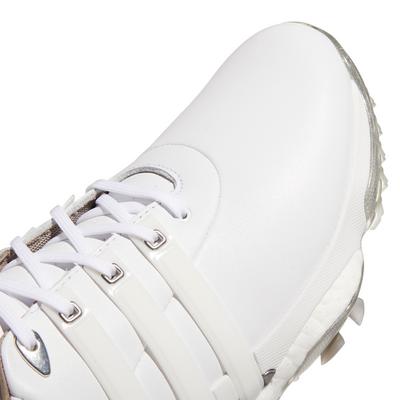 adidas TOUR360 22 Golf Shoe - White/White/Grey/Silver - thumbnail image 5