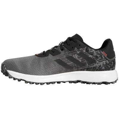 adidas S2G SL Golf Shoe - Grey/Black - thumbnail image 6