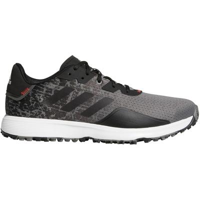 adidas S2G SL Golf Shoe - Grey/Black - thumbnail image 1