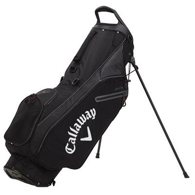 Callaway Hyperlite Zero Double Strap Golf Stand Bag - Black/Charcoal/White